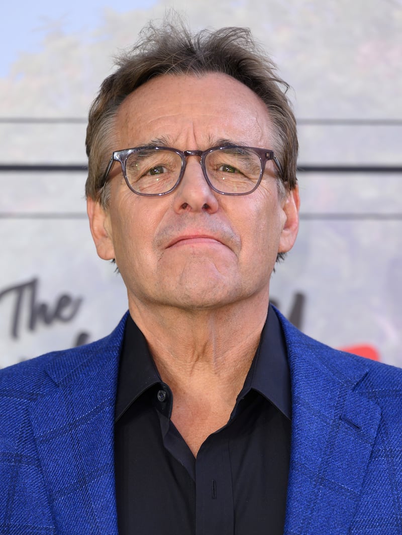 LONDON, ENGLAND - AUGUST 21: Director Chris Columbus attends "The Thursday Murder Club" UK Premiere at Leicester Square Gardens on August 21, 2025 in London, England. (Photo by Karwai Tang/WireImage)