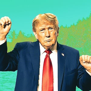Donald Trump at Lake Ontario