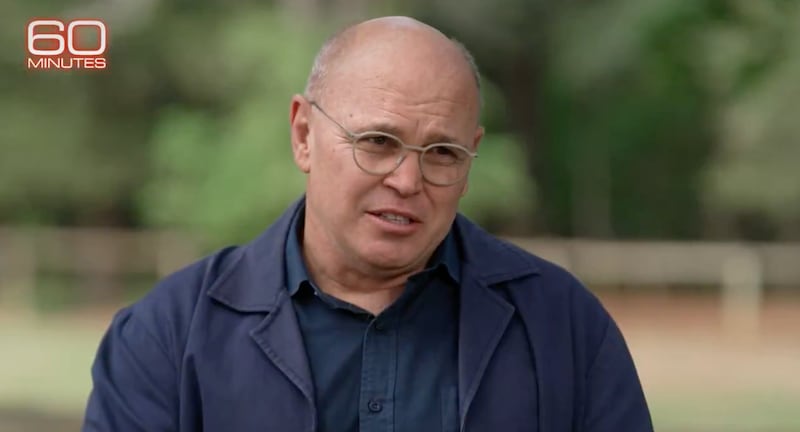 South African Johann Kotzé interviewed by Anderson Cooper on 60 Minutes.