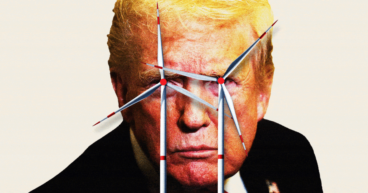 Trump Escalates His War on Windmills with Dramatic Move