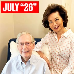 Elaine Chao, Mitch McConnell