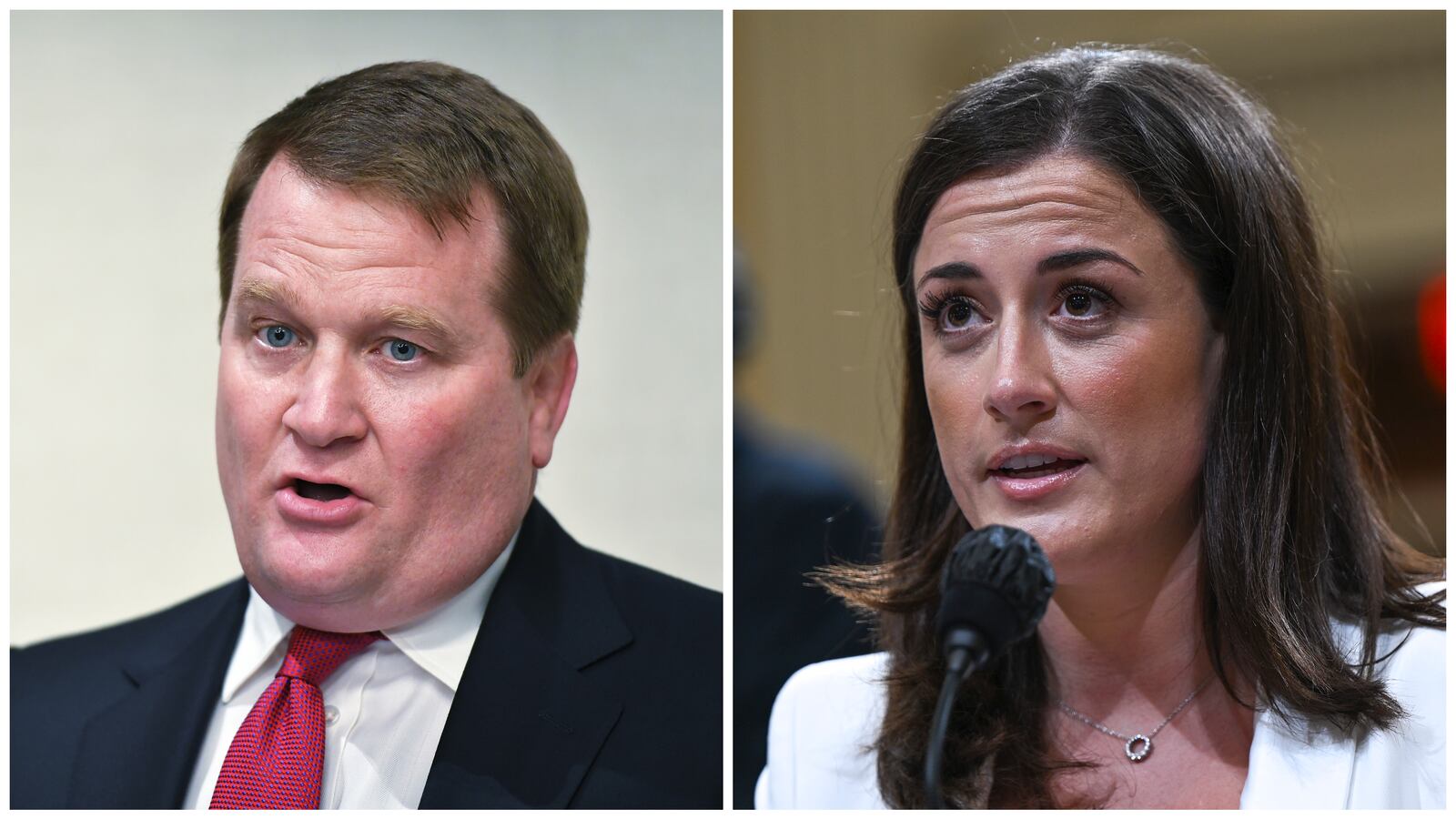 Tony Bobulinski and Cassidy Hutchinson