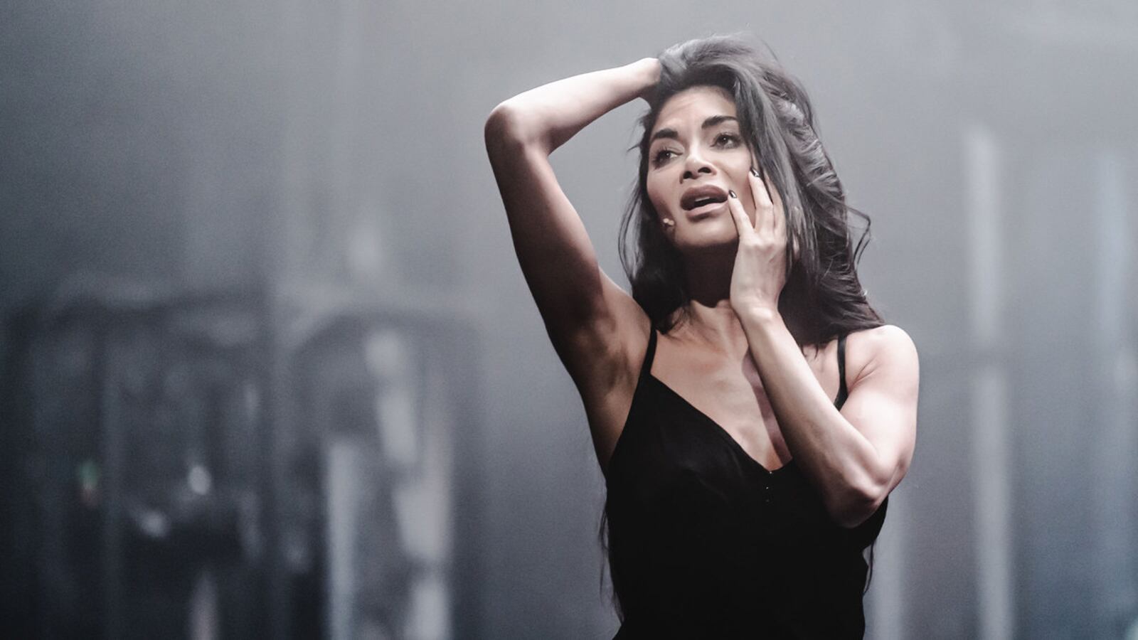 Nicole Scherzinger as Norma Desmond in Jamie Lloyd's London revival of 'Sunset Boulevard.'
