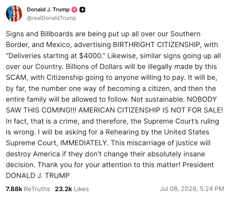 donald trump
