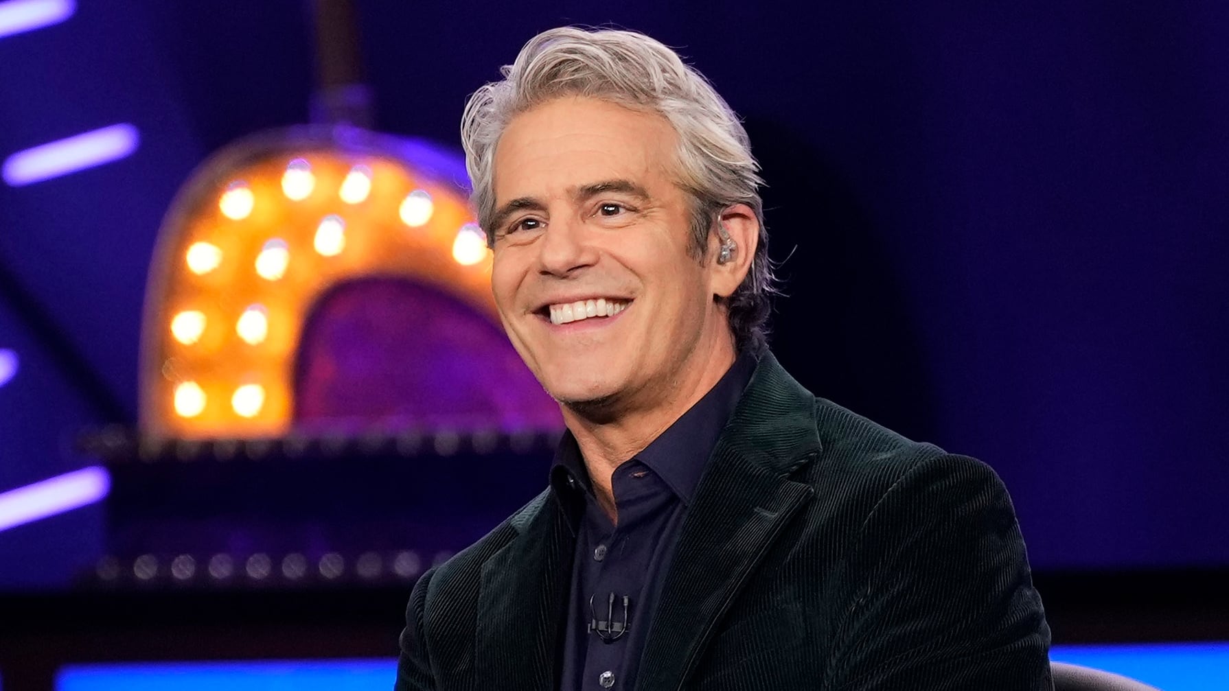 "BravoCon Live with Andy Cohen - The Days of Our Wives: 20 Years of The Real Housewives" -- Pictured: Andy Cohen -- (Photo by: Charles Sykes/Bravo via Getty Images)