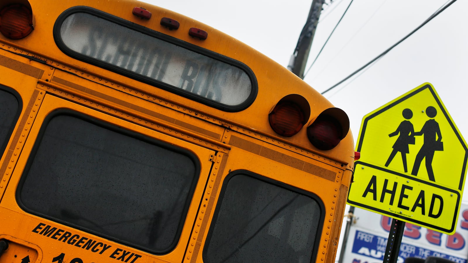 "A school bus sits parked along a street in the Queens borough of New York January 16, 2013.