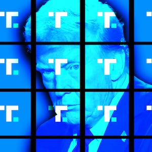 Donald Trump photo illustration