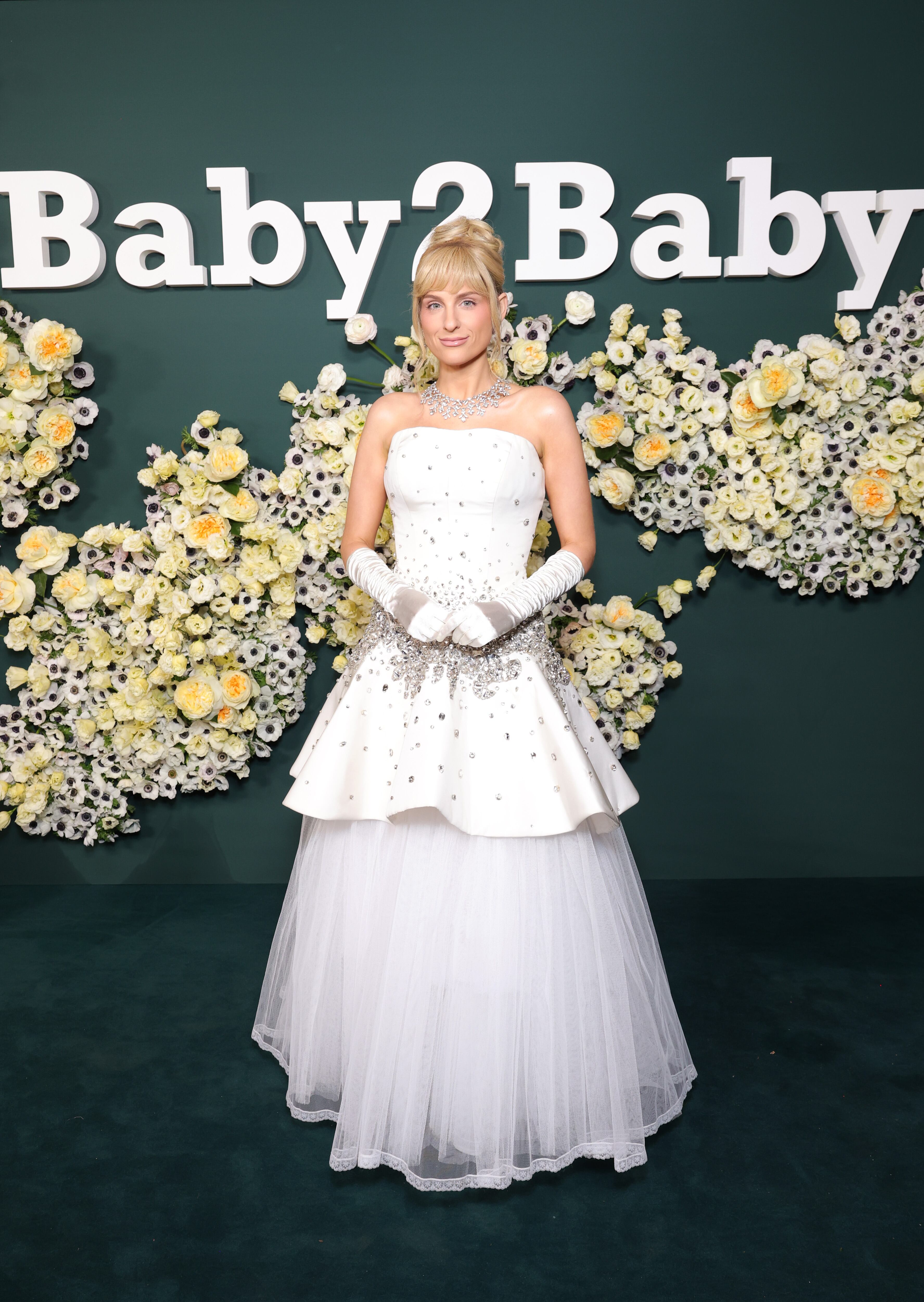 Meghan Trainor attends the 2025 Baby2Baby Gala Presented By Paul Mitchell at Pacific Design Center on November 08, 2025 in West Hollywood, California.