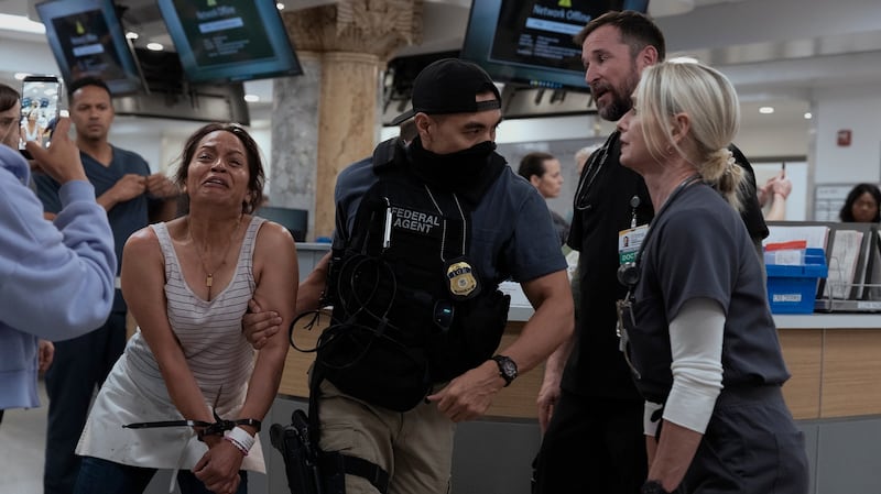 "The Pitt" ICE episode