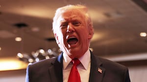 U.S. President Donald Trump departs from the stage after delivering remarks during an event at Mount Airy Casino Resort on December 9, 2025 in Mount Pocono, Pennsylvania. Trump discussed his administration's economic agenda and its efforts to lower the cost of living.