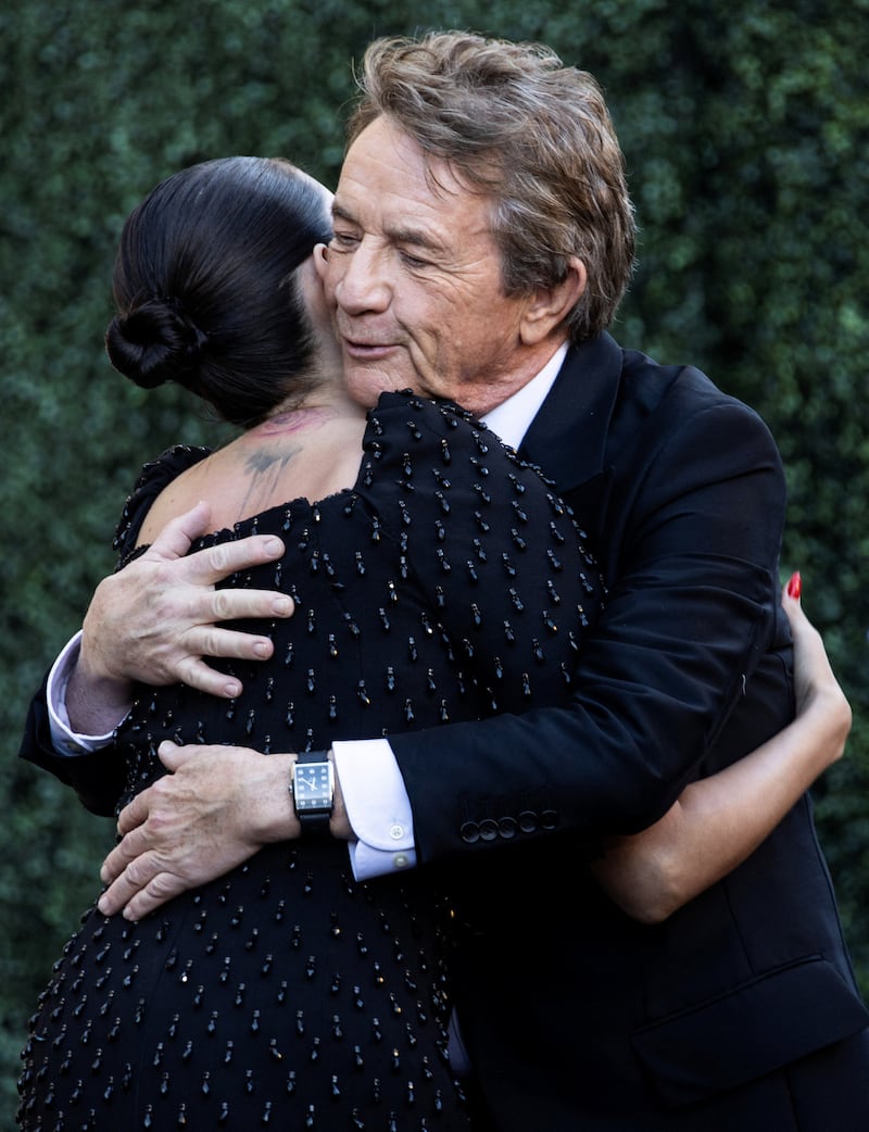 Selena Gomez and Martin Short attend the Premiere for Netflix's ''Marty, Life is Short'' at The Egyptian Theatre Hollywood