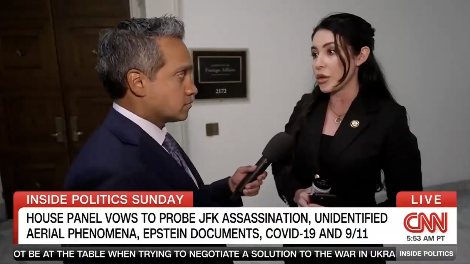 The MAGA rep leading a task force on Epstein files says she would release anything that comes up about Trump in investigation.