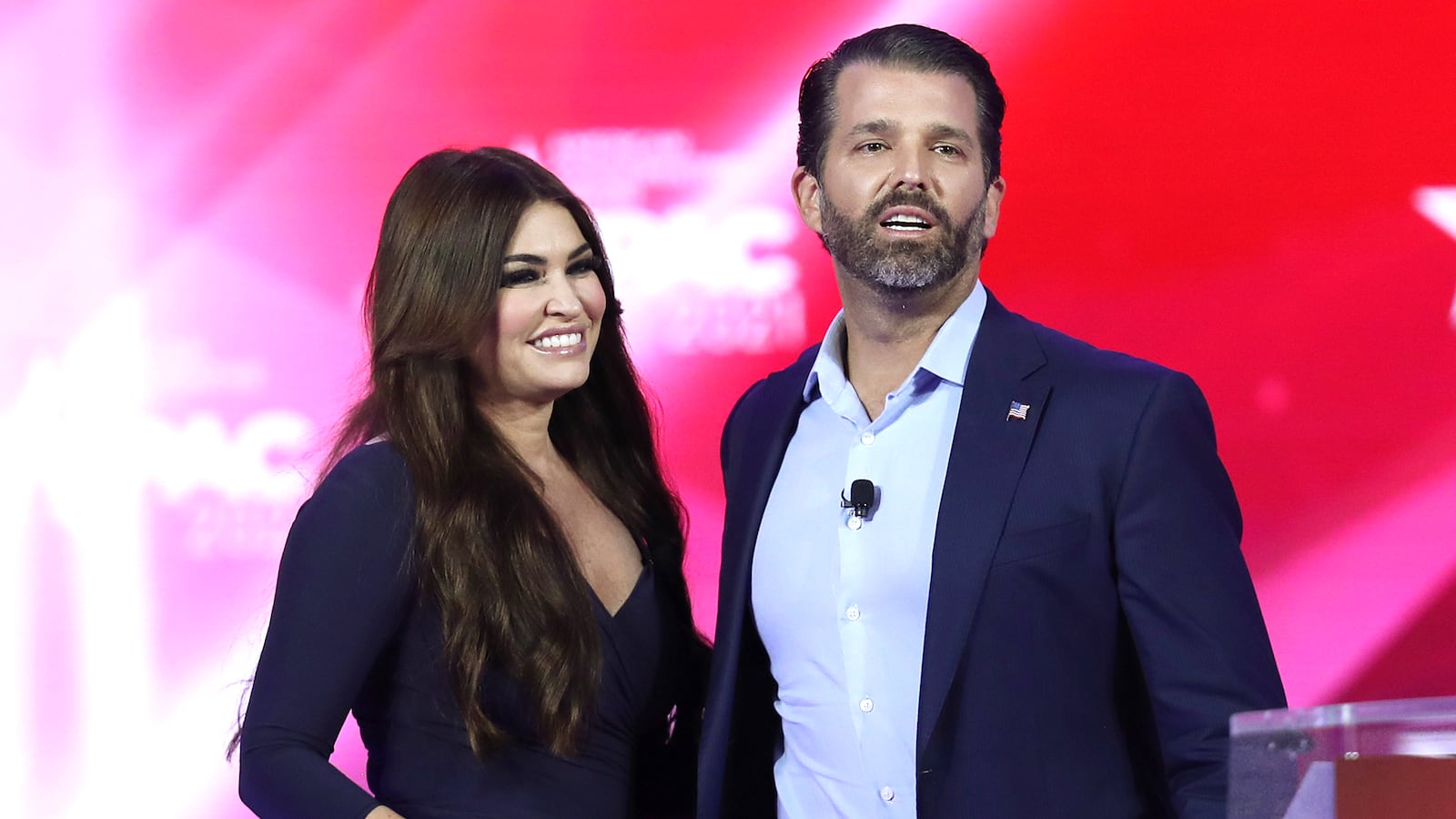 Don Trump, Jr. and Kimberly Guilfoyle.