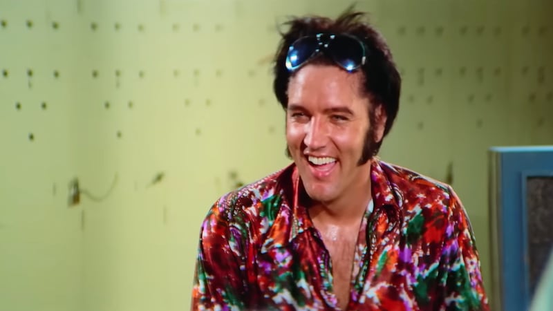 Elvis Presley in "EPiC: Elvis Presley in Concert."