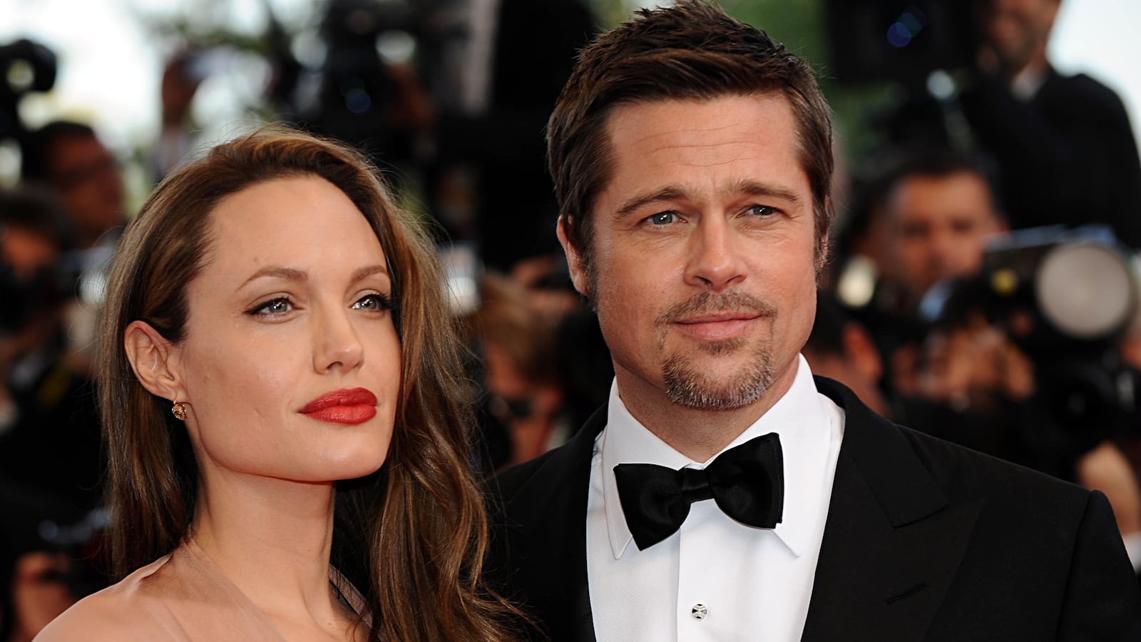 Angelina Jolie and Brad Pitt