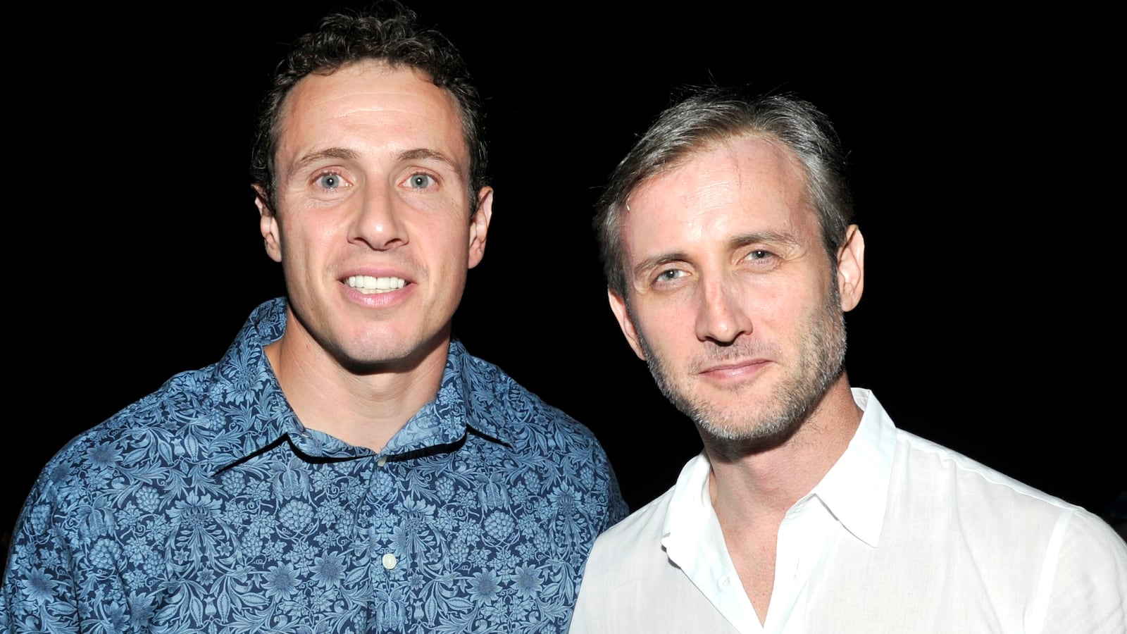 Chris Cuomo and Dan Abrams in 2010.