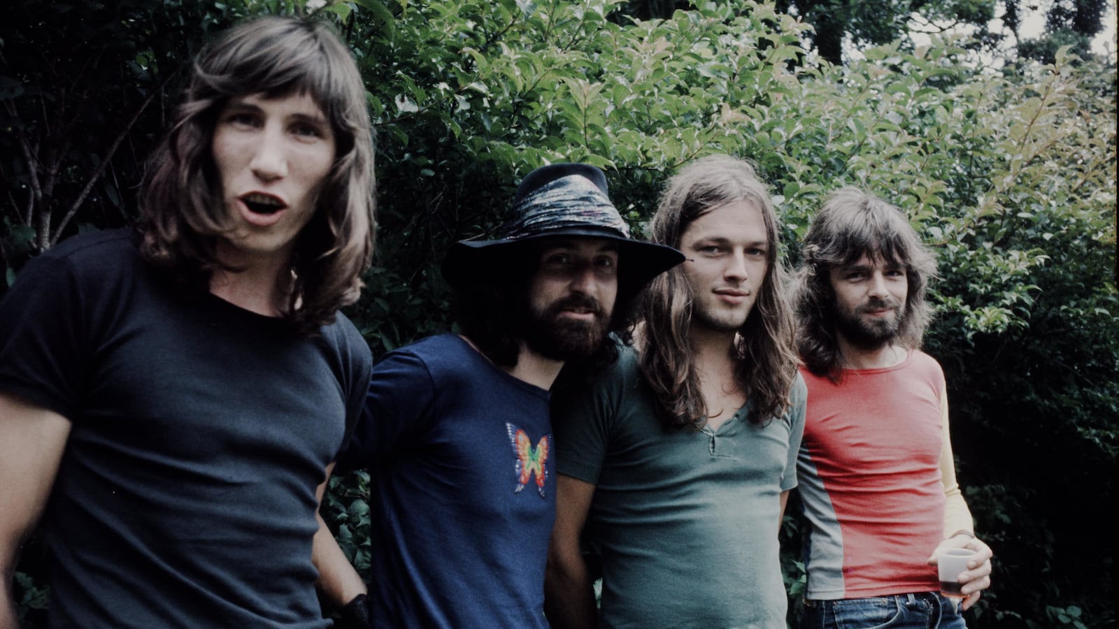 The band Pink Floyd in Japan in 1971.