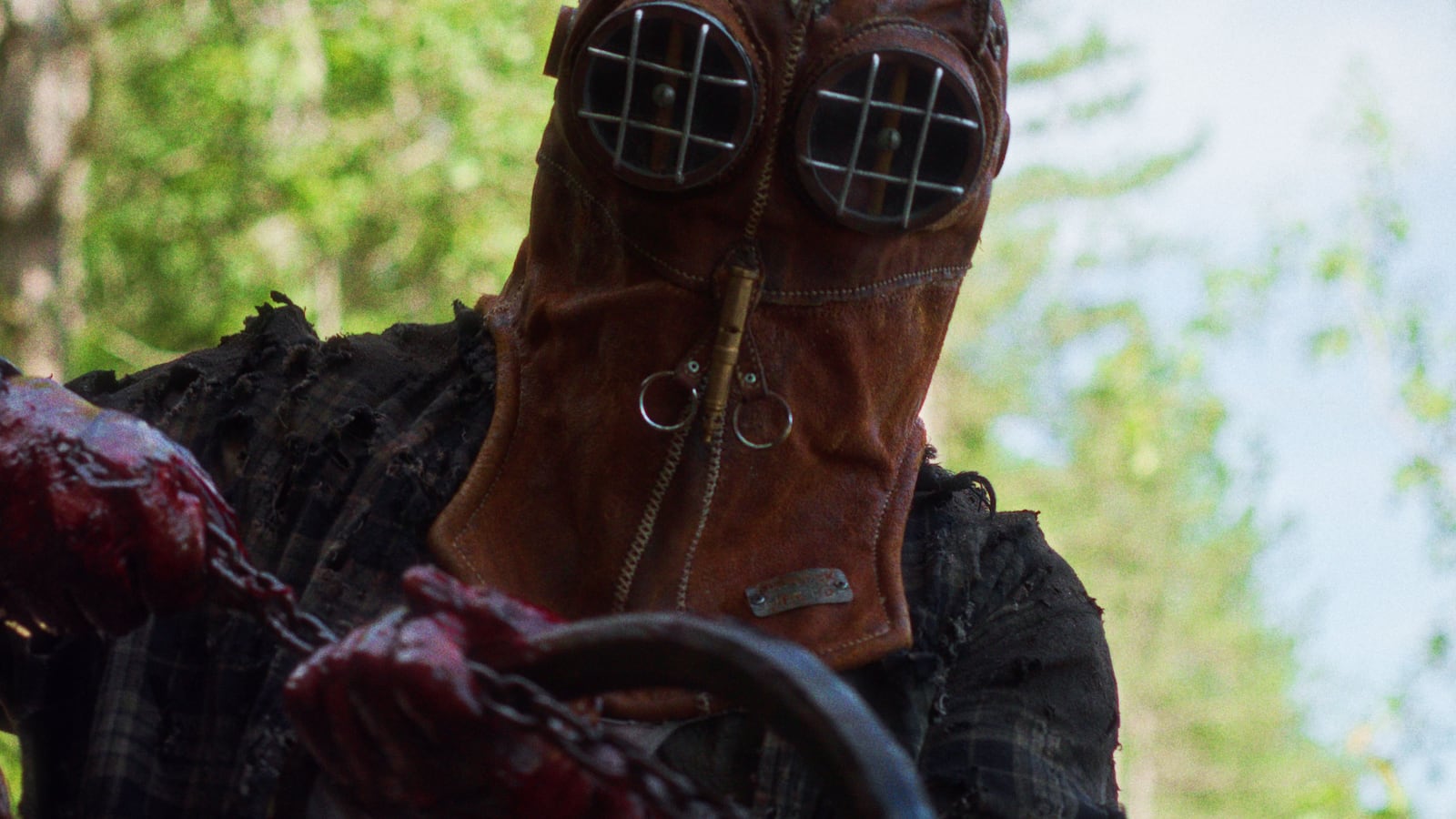 A photo including Ry Barrett in the film In a Violent Nature