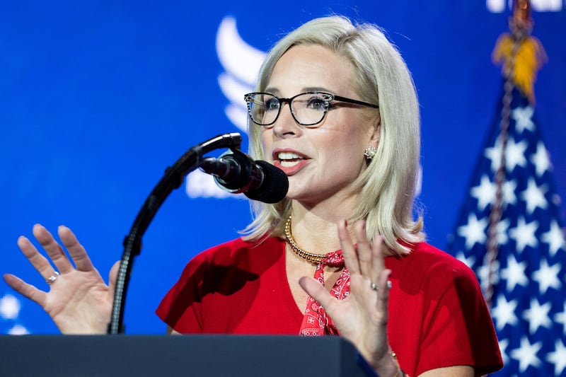 US Representative Ashley Hinson (R-IA), Iowa Republican nominee for US Senate, delivers remarks on the day US President Donald Trump is scheduled to speak at the Faith & Freedom Coalition "Road to Majority" Conference, Washington D.C., U.S., June 26, 2026. REUTERS/Nathan Howard