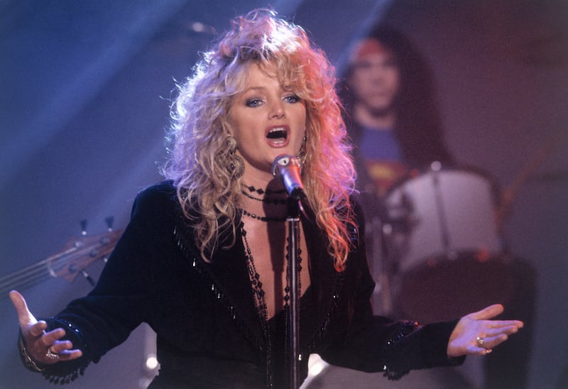 BONNIE TYLER, Rock Singer (1992). (Photo by kpa/United Archives via Getty Images)