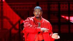 NASHVILLE, TENNESSEE - JULY 25: Usher performs at Nissan Stadium on July 25, 2026 in Nashville, Tennessee. (Photo by Jason Kempin/Getty Images)