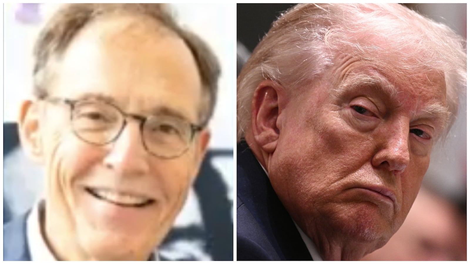 Judge Pratt and Pres. Trump.