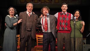 Leenya Rideout, Rufus Collins, Ashley Robinson, Reed Lancaster, and Ali Ewoldt