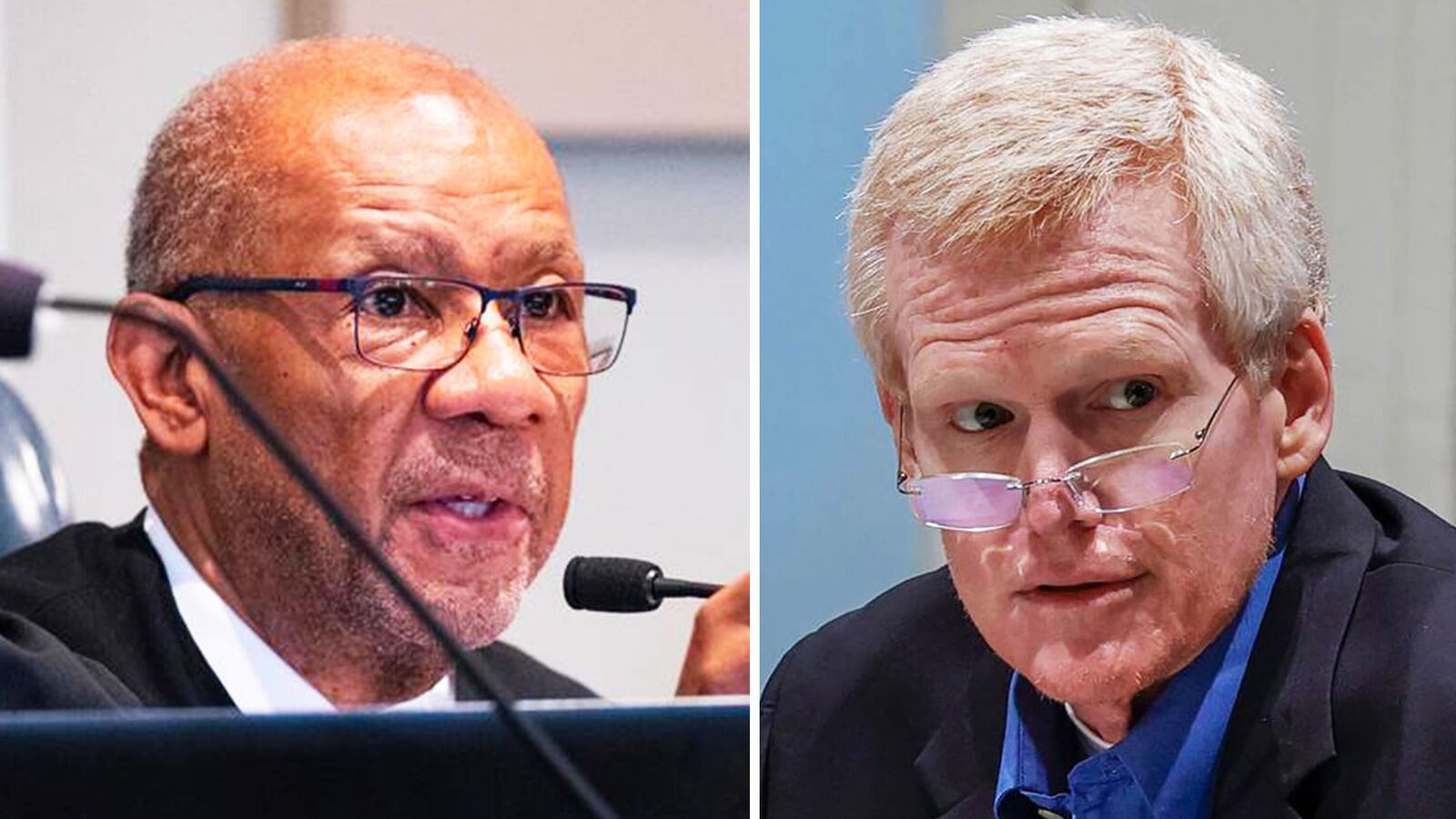 Judge Clifton Newman and Alex Murdaugh