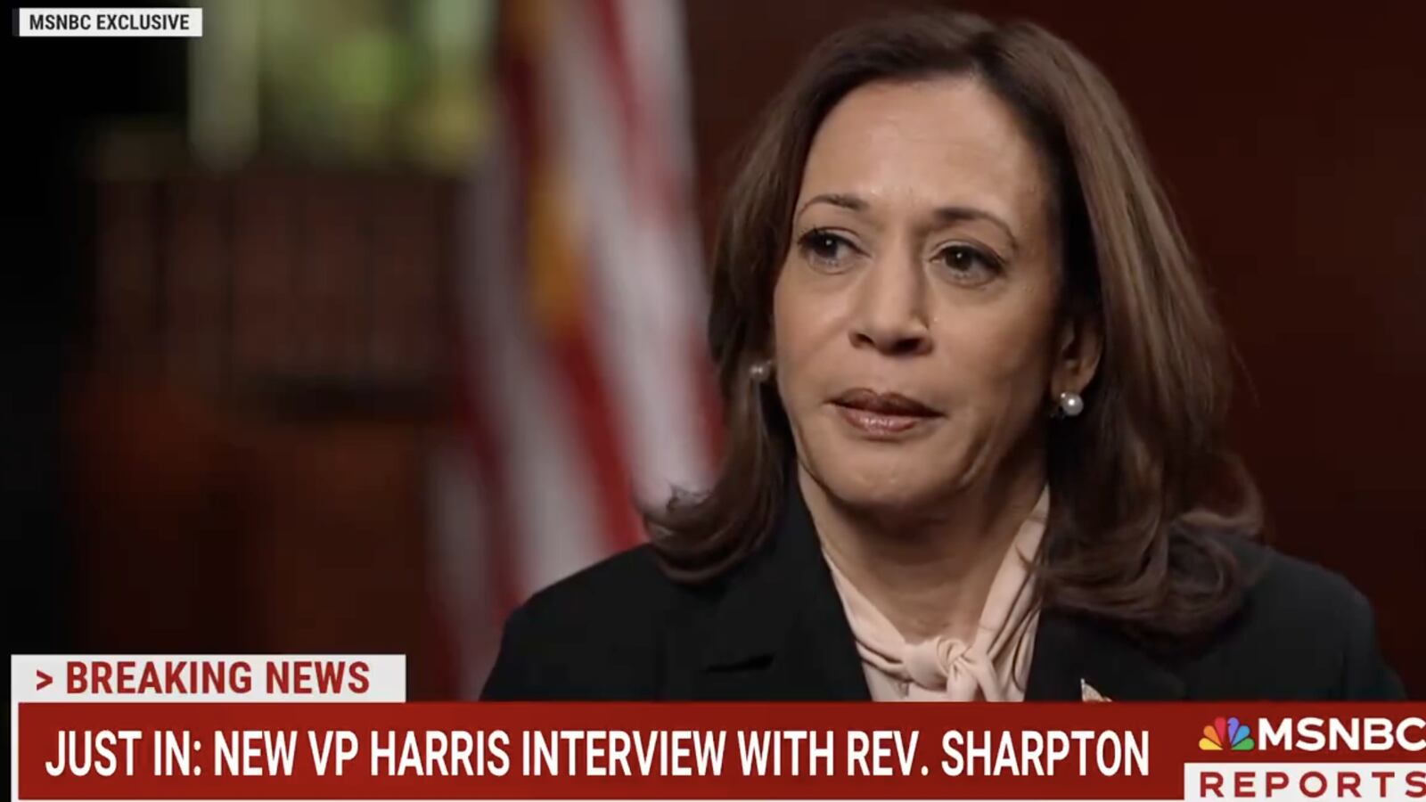 The vice-president said the United States should set standards of “decorum” on the international stage