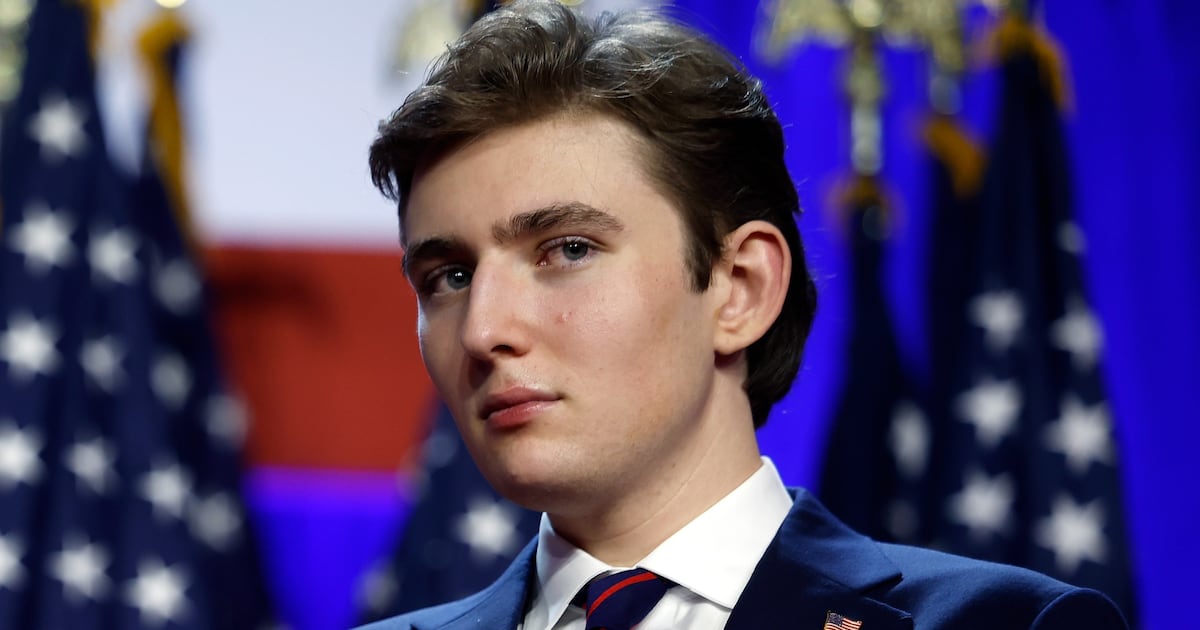 Donald Trump Asks UFC Boss if Barron Could Be a Cage Fighter