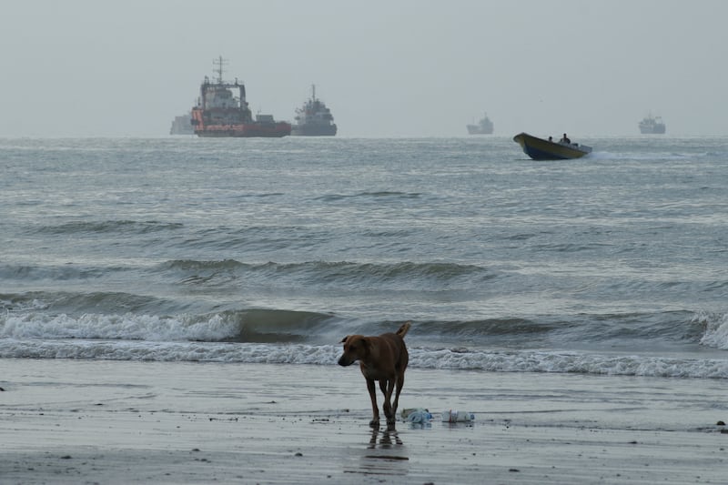 Vessels in the Strait of Hormuz near the beach of Bandar Abbas, Iran, July 27, 2026. Razieh Poudat/ISNA/via WANA (West Asia News Agency)via REUTERS ATTENTION EDITORS - THIS PICTURE WAS PROVIDED BY A THIRD PARTY. ATTENTION EDITORS - THIS PICTURE WAS PROVIDED BY A THIRD PARTY. ISRAEL OUT. NO COMMERCIAL OR EDITORIAL SALES IN ISRAEL. NO ACCESS FOR ISRAELI MEDIA. NO USE BBC PERSIAN. NO USE VOA PERSIAN. NO USE MANOTO. NO USE IRAN INTERNATIONAL. NO USE RADIO FARDA. DIGITAL: NO USE BBC PERSIAN. NO USE VOA PERSIAN. NO USE MANOTO. NO USE IRAN INTERNATIONAL. NO USE RADIO FARDA.     TPX IMAGES OF THE DAY