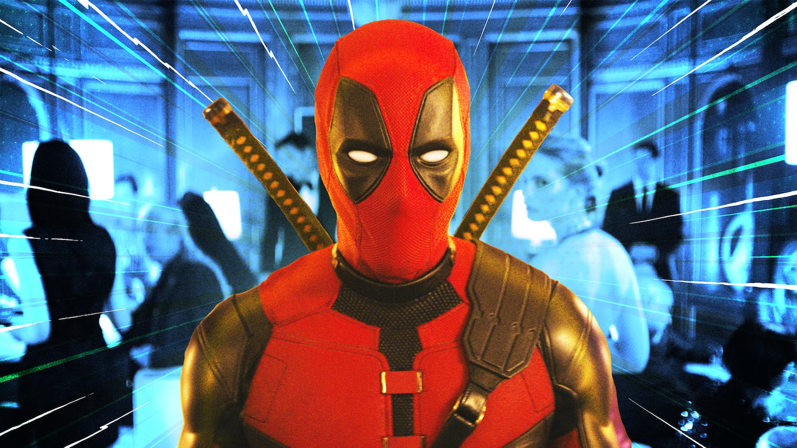 A photo illustration of Deadpool.