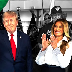 Natalie Harp, Donald Trump, Melania Trump