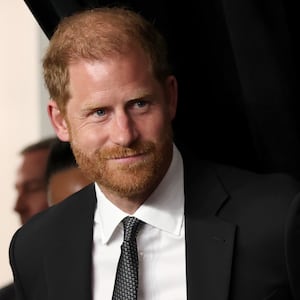 Prince Harry attends the Project Healthy Minds Annual Gala at Spring Studios on October 9, 2025 in New York City.