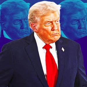Donald Trump photo illustration