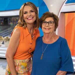Savannah Guthrie and her mother, Nancy Guthrie, in 2023.