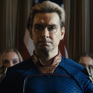 Homelander (played by Antony Starr)