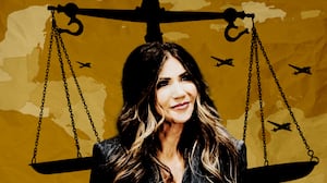 Kristi Noem and the deportation flights.