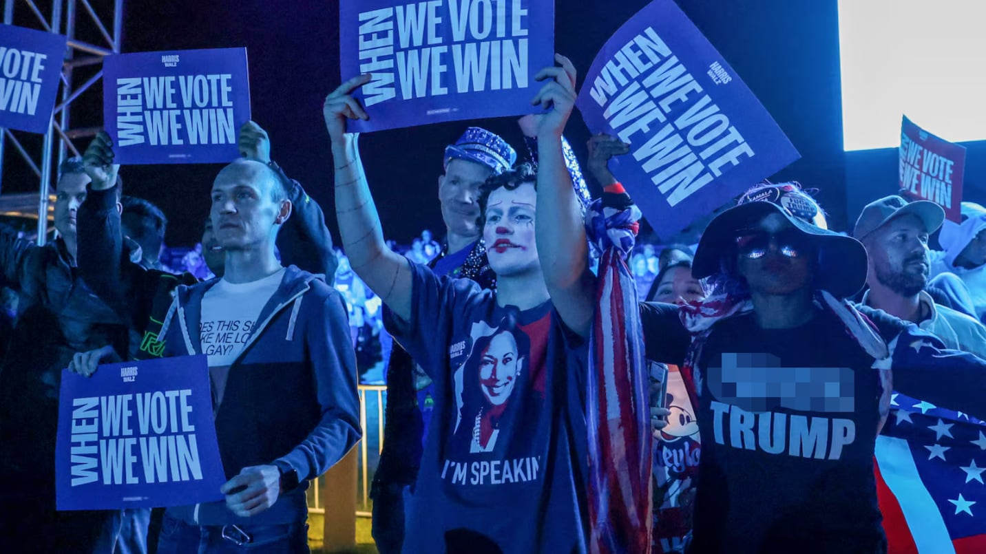 Surging conspiracy theories have some Kamala Harris voters convinced Republican’s stole election.