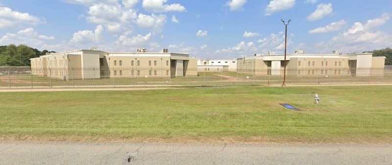 Robert A. Deyton Detention Facility in Lovejoy, Georgia, scene of the fifth death in ICE detention this year.