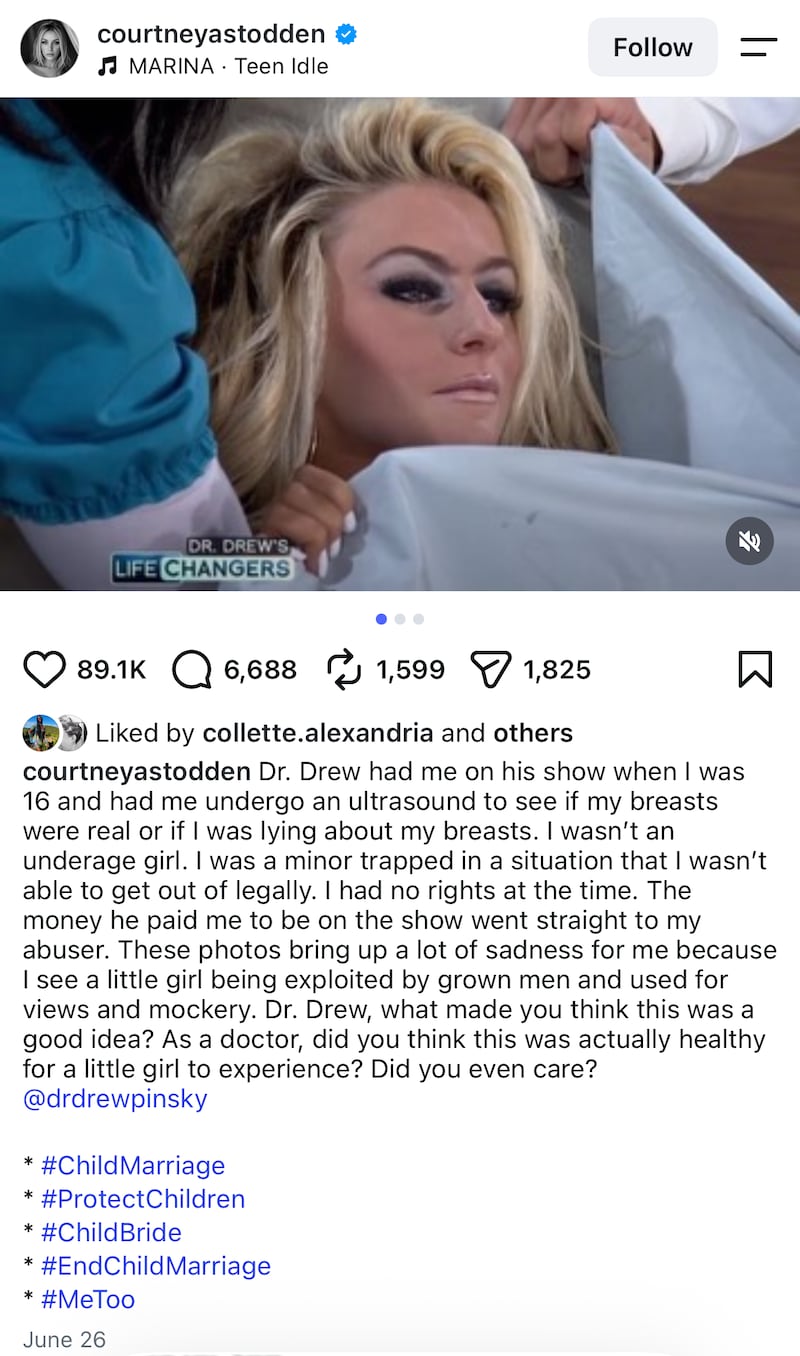 stodden on dr. drew