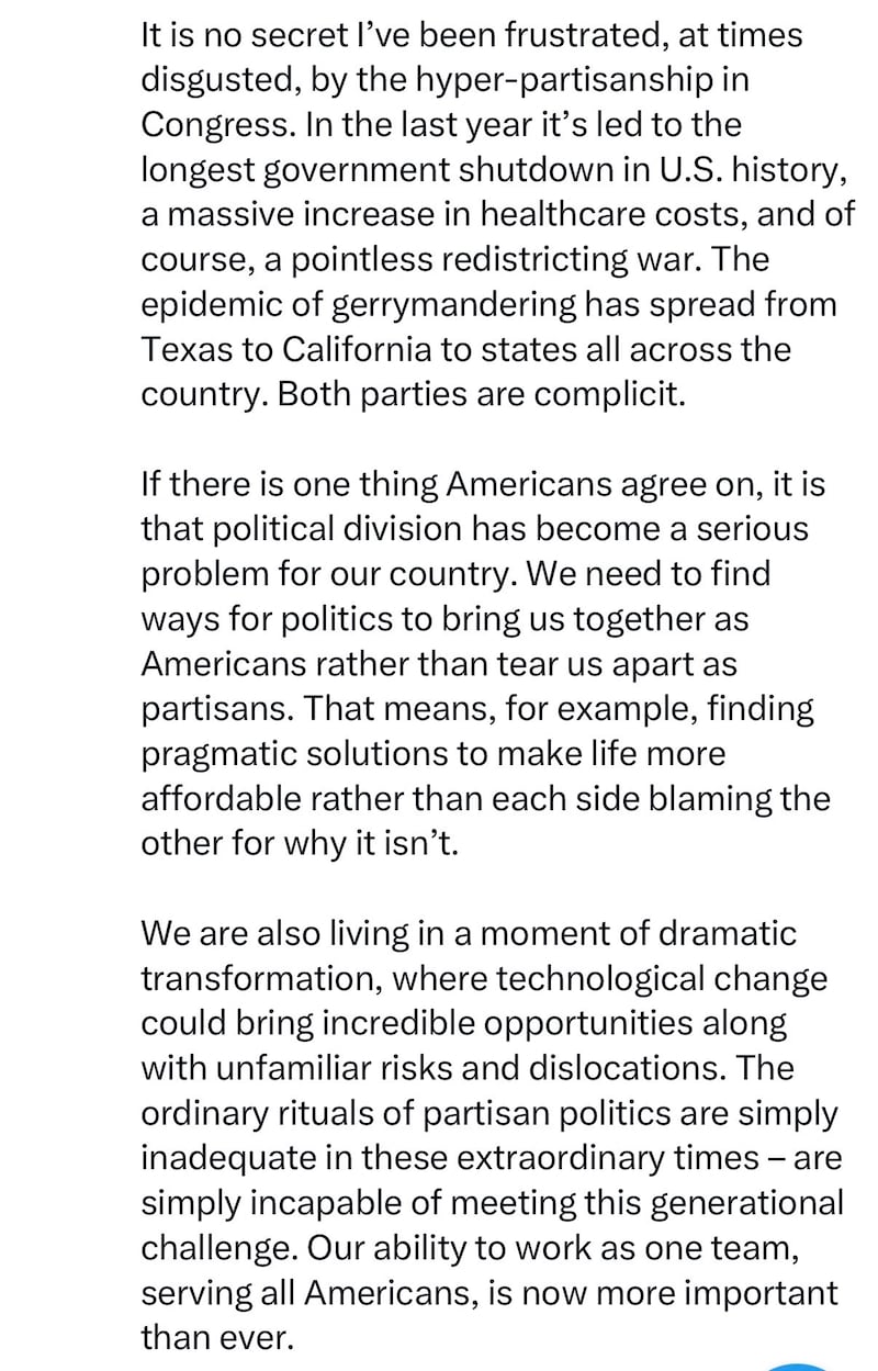 Kiley later removed his affiliation.