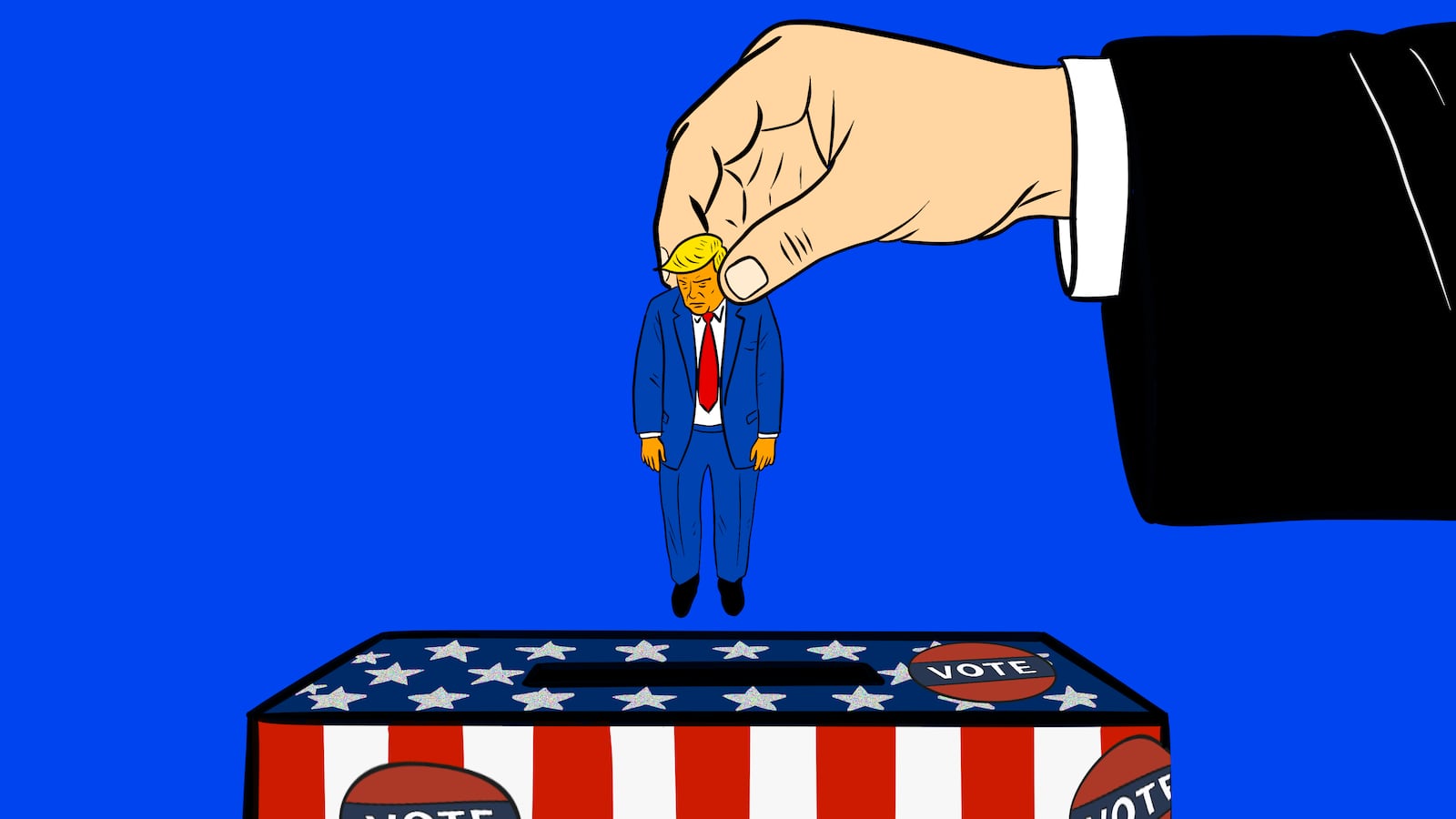 Donald Trump, ballot box