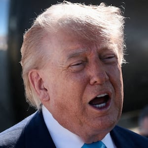 U.S. President Donald Trump speaks to the media as he departs Joint Base Andrews for the United States Coast Guard Academy in Connecticut, in Maryland, U.S., May 20, 2026.