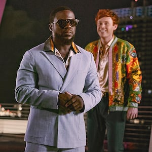 Kevin Hart, Alan Markfield, Marcello Hernández, Kam Patterson, and Ben Marshall in 72 Hours.