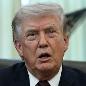 President Donald Trump, pictured March 31, visited the Supreme Court in person to hear the oral arguments on the monumental birthright citizenship case.