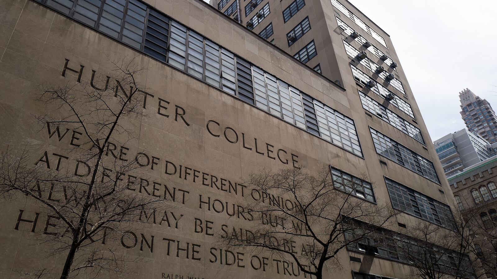 A Hunter College building