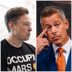 Elon Musk and Sean Duffy