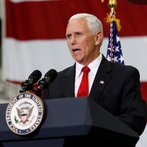 U.S. Vice President Mike Pence visits the Kennedy Space Center, Florida, U.S. July 6, 2017.