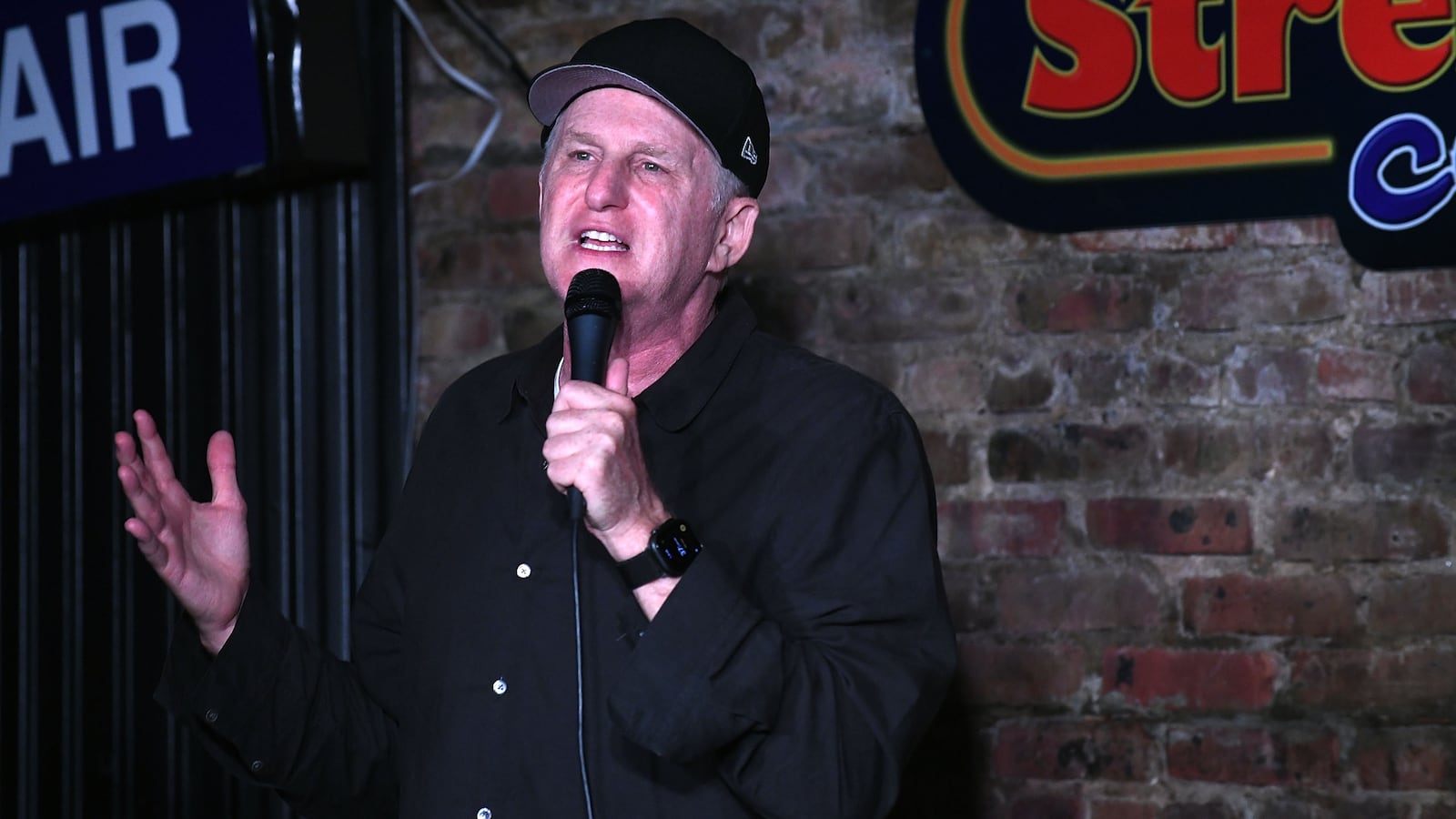 NEW BRUNSWICK, NJ - SEPTEMBER 25: Michael Rapaport performs at The Stress Factory Comedy Club on September 25, 2025 in New Brunswick, New Jersey. (Photo by Bobby Bank/Getty Images)